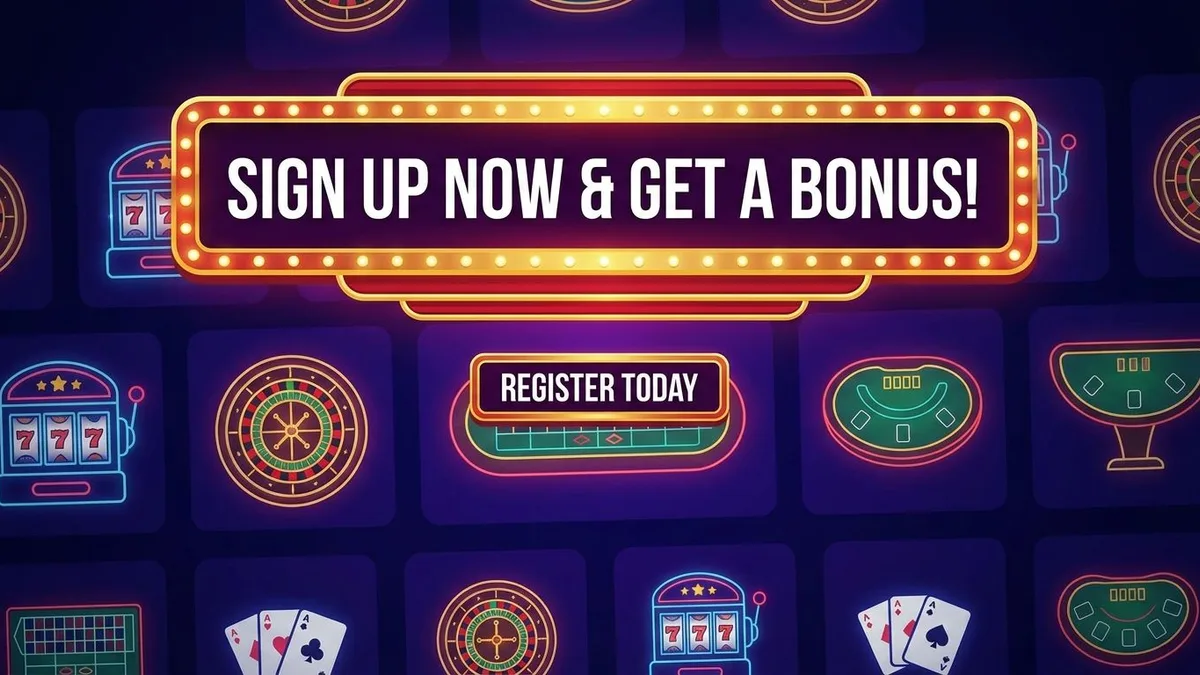 Registrering med bonus